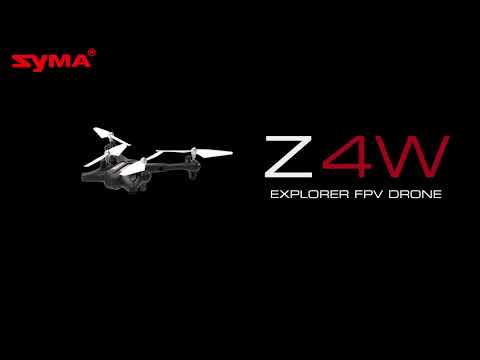 SYMA dronas R/C Explorer, Z4W video
