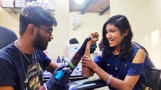 COMEDY - TATTOO REACTION OF INDIAN GIRL