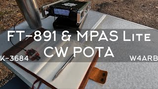 POTA with Chameleon MPAS Lite & Yaesu FT-891 - 6/12/23 @ K-3684