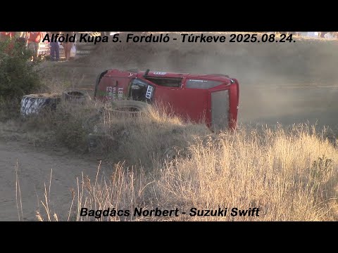 Bagdács Norbert - Suzuki Swift Alföld Kupa 5. Forduló - Túrkeve 2025.08.24.