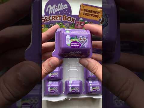 Fast and Cool Milka SECRET Box 📦 #unpacking #shots #asmr