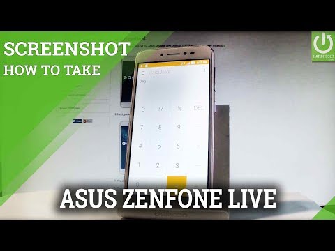 How to Take Screenshot in ASUS ZenFone Live - Capture Screen