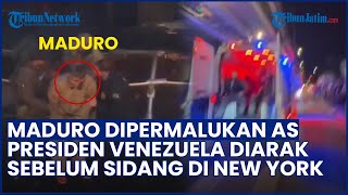 AS Permalukan Maduro! Presiden Venezuela Diarak di Jalanan New York sebelum Sidang