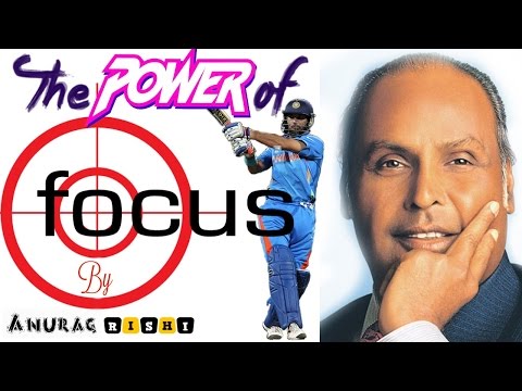 Power of FOCUS || How to Stay Focused? | Focus Motivation for Students | SUBSCRIBE Anurag Rishi Video