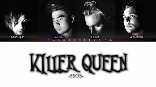 5SOS - Killer Queen // color coded lyrics
