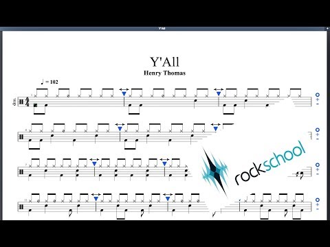 Y'All Rockschool Grade 2 Drums