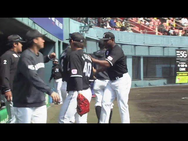 【MBG】マリーンズ・メルセデス 移籍後初の対外試合で2イニングを無失点に抑える好投!! 2023年3月1日 福岡ソフトバンクホークス 対 千葉ロッテマリーンズ