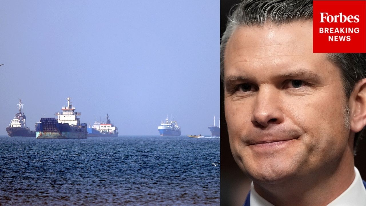 Video | 'They Know We're In The Strong Position': Hegseth Iran Has 'A Choice To Make' Amid US Escorts