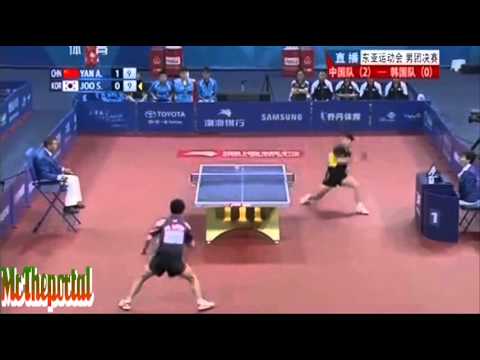 Table Tennis East Asian Game 2013 - Yan An Vs Joo Se Hyuk -