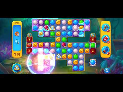 Fishdom level 9734 no boosters フィッシュダム ノーマル