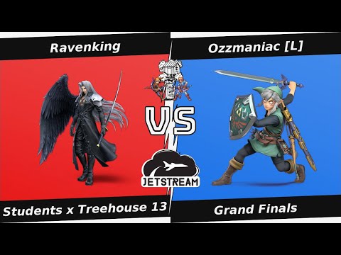 Students x Treehouse 13 Grand Finals - Ravenking (Sephiroth) Vs Ozzmaniac [L] (Link) - SSBU