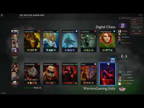 Resolut1on plays Naga 500lh 35 min PoV vs WG.Unity | Boston Major Group Stage