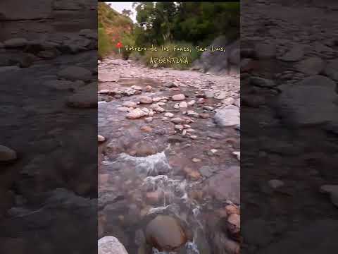 Atardecer en el río, en Potrero de los Funes, San Luis, Argentina. #sanluisargentina #argentina