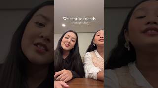 Download lagu Cover 'We Can't Be Friend' - Ariana Grande with Nuella 🤗✨ #pamela #foreverfriend mp3