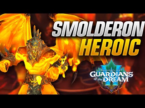 Heroic Smolderon Raid Testing | 10.2 Amirdrassil, The Dreams Hope | Warlock POV