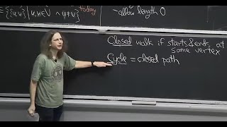 Lecture 13: Connectivity and Trees