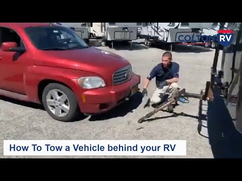 How to Tow a Vehicle behind an RV with a Blue Ox Tow Bar