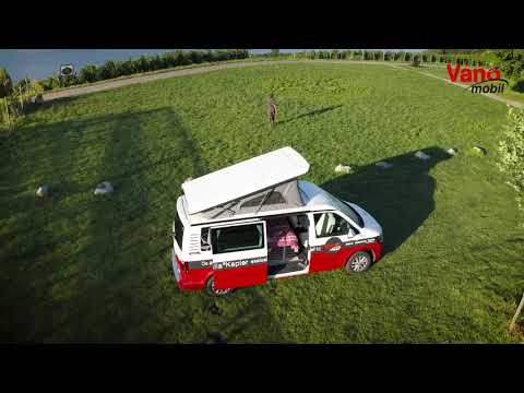 Roadtrip with a campervan from Vanomobil - 4k drone shots