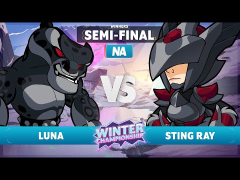 Luna vs. STING RAY - Winners Semi-Final - NA - Brawlhalla Winter Championship 2023