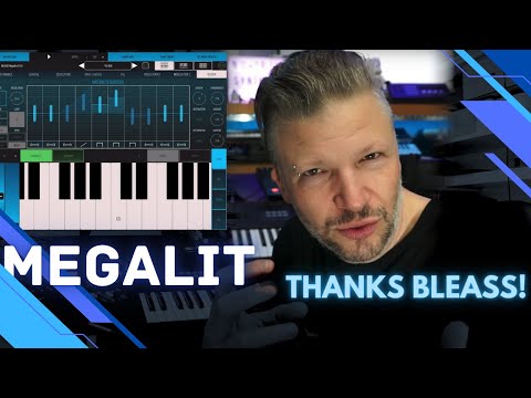 @BLEASS  Megalit Wavetable soft synth with a twist (complete tour)