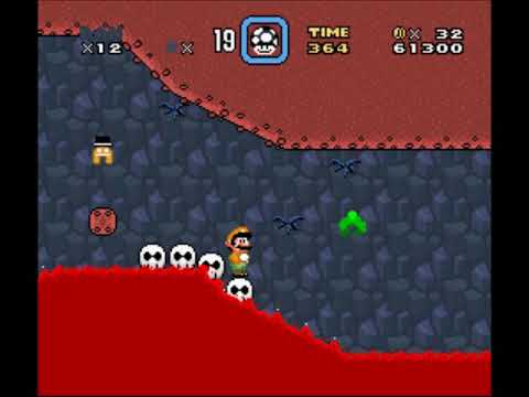 SMW Custom Music - Track -505 (Mario Kart 64 - Toad's Turnpike)