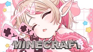 〖minecraft〗新しい可愛い建築かんがえるっ🩷〖にじさんじ￤魔界ノりりむ〗