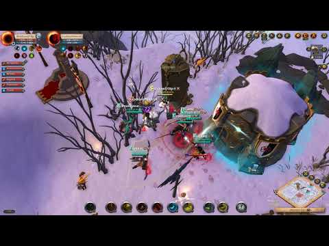 DM ganking in Black Zone ! Albion ONLINE !!