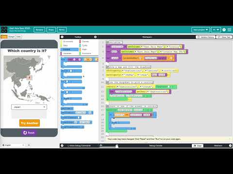 Code.org - Map Quiz (basic)