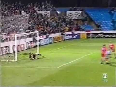 Goal! UCL 1995-1996 Aalborg-Panathinaikos 1:1 Warzycha