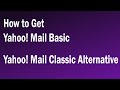 Yahoo Basic Mail Yahoo Mail Basic