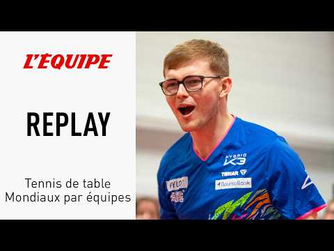 Tennis de table - Championnats du monde par équipes : Le replay intégral de France vs Taïwan