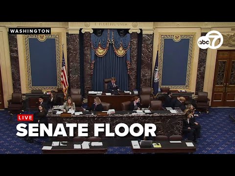 🔴 SENATE FLOOR LIVE: Lawmakers vote on funding bill to end government shutdown
