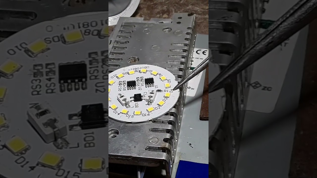 Cómo Desoldar Una Bombilla LED !