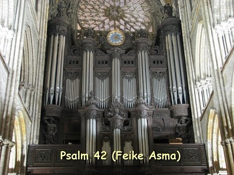 Gerrit Sterrenburg speelt Psalm 42 (Feike Asma) - Orgue Cathédrale Notre-Dame Rouen
