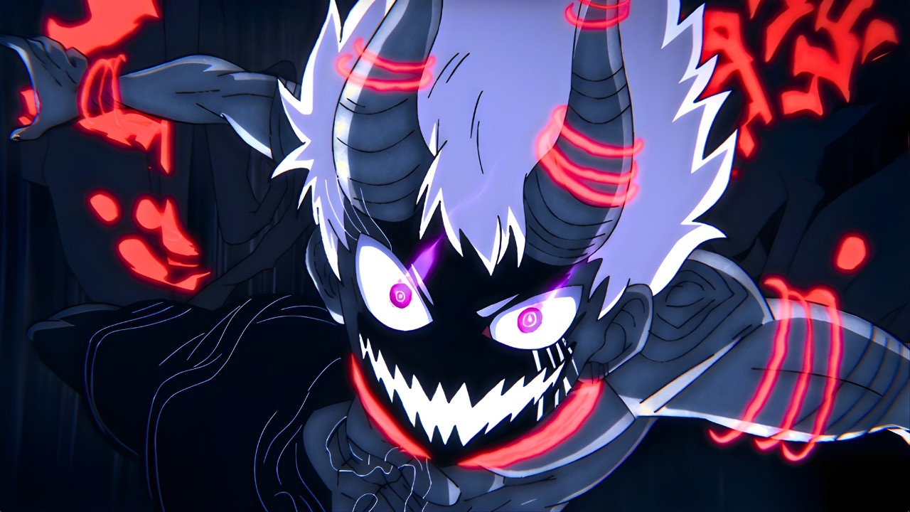 Shinra’s Banshoman Form Creates the Soul Eater Universe |  Fire Force Season 3 Part 2 Episode 13