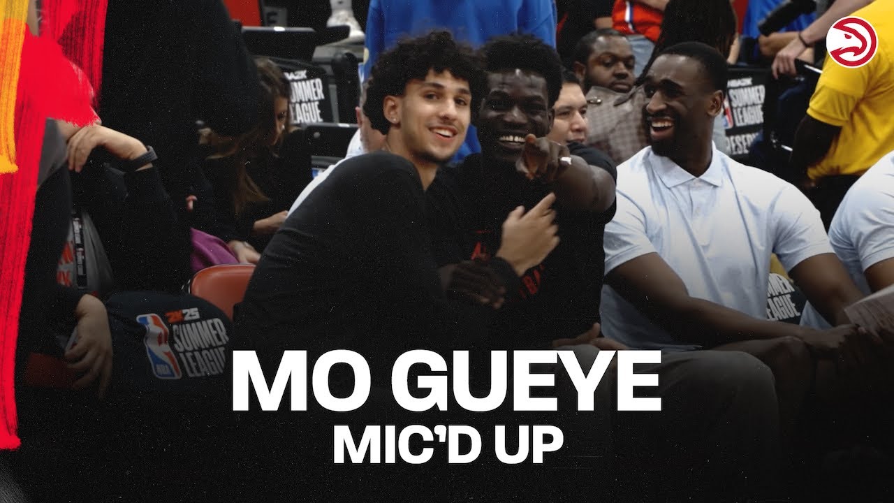 MIC'D UP 🎙️ Mo Gueye at NBA Summer League