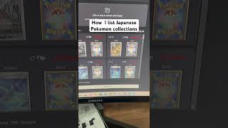 How I list Japanese Pokemon collections
