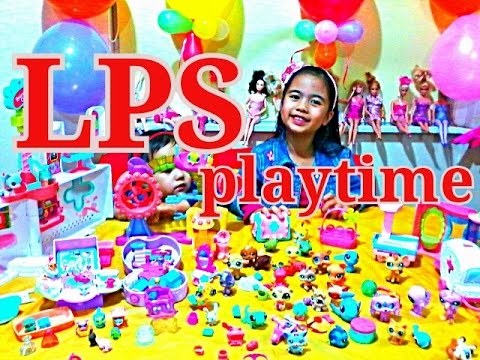 LPS Littlest Petshop Huge Collection Playtime Random Play l Kids Balloons and Toys Video