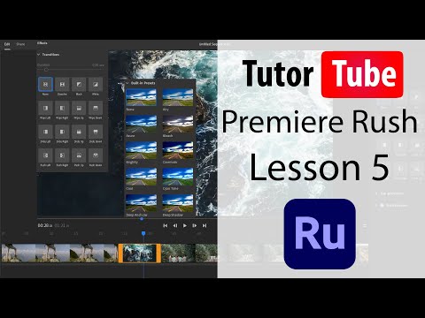 Premiere Rush Tutorial Lesson 5 Splitting Clips