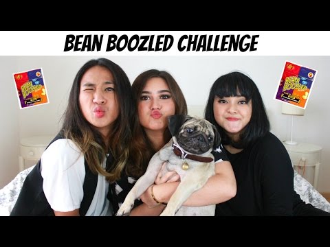 Bean boozled challenge ft. Jovi Hunter & Lizzie Parra | SarahAyu