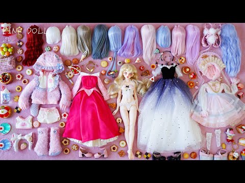 Aurora PRINCESS BJD doll Unboxing dressup Briar Rose オーロラ姫 お姫様 着せ替え 球体関節人形 ドール