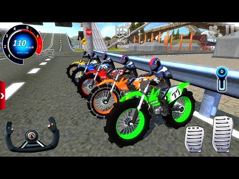 Motor Dirt Bike Stunt Racing Simulator 2026 - Off-Road Bike Driving 3D #1 - Android / IOS Gameplay