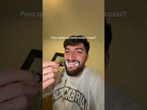 Cucha esto no se puede comer x ningún lado #yogur