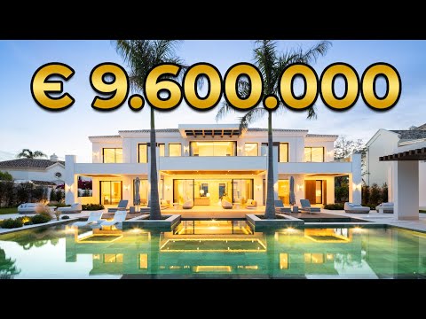 Touring a  MASTERPIECE VILLA FOR SALE in Costa del Sol, Spain 2025