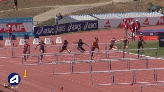 Angers 2019 : Finale 100 m haies Cadettes (Léa Vendome en 13''31) Angers 2019 : Finale 100 m haies Cadettes (Léa Vendome en 13''31)