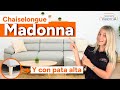Miniatura Sofá Chaiselongue Madonna