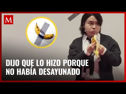 Un estudiante se comió una obra de arte valuada en millones