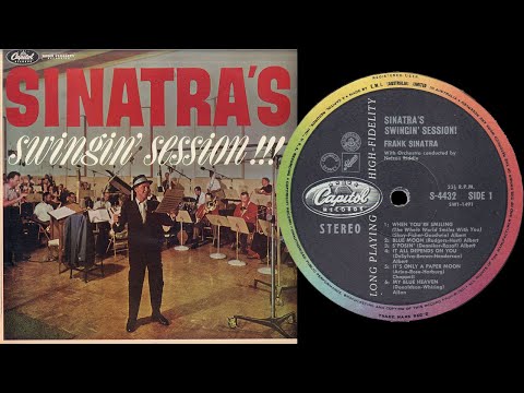 1961 Frank Sinatra w/ Nelson Riddle- When You're Smiling (33 RPM)