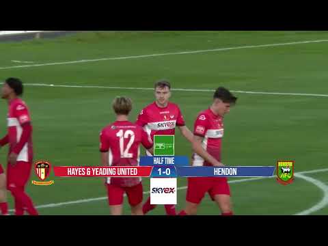 Hayes & Yeading United 2-1 Hendon | Match Highlights | 8th November 2025