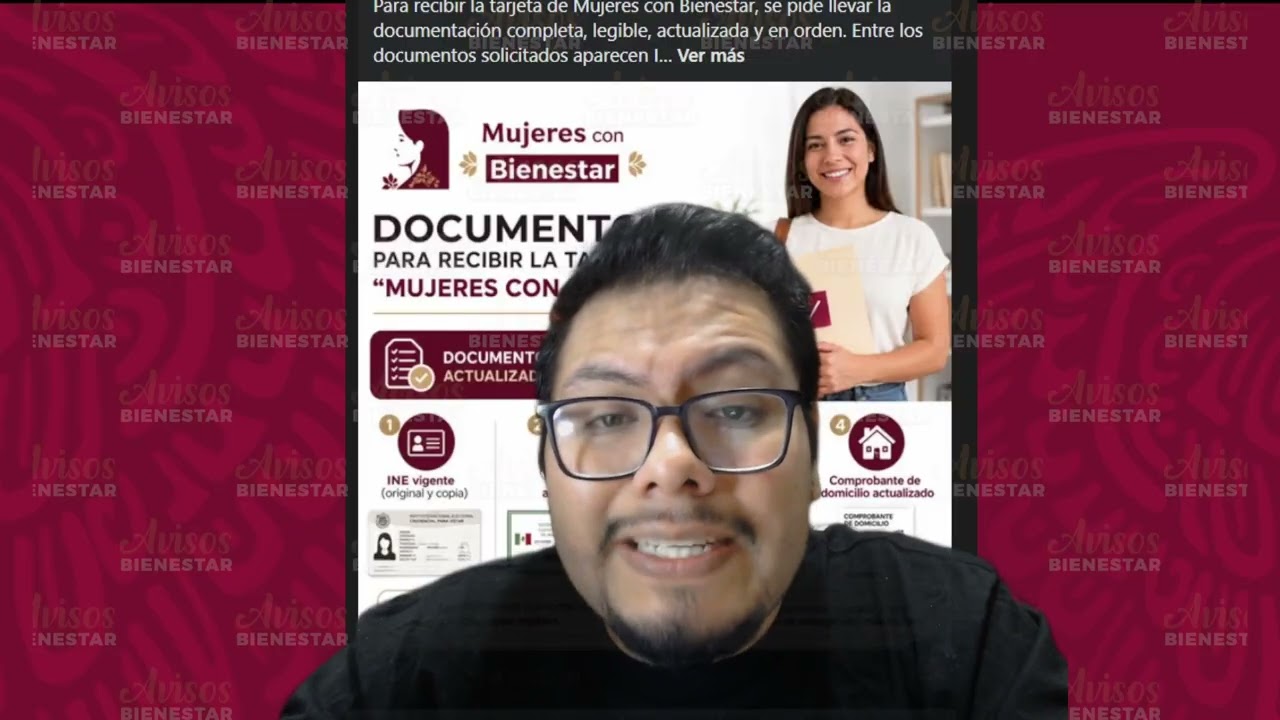¡DOCUMENTO PARA RECIBIR! tarjeta de mujeres con bienestar en mayo 2026, no se te pase, correle